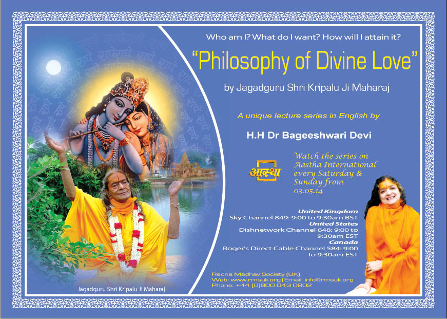 TV Broadcast of Lectures by Shri Kripaluji Maharaj